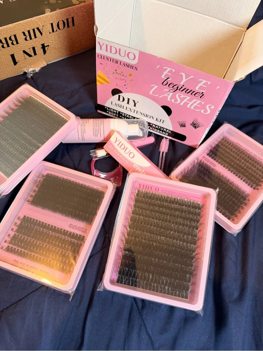 Pink DIY Lash Extension Kit - Beginner Cluster Lashes